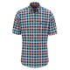 карирана,риза,дамски,ризи,мъжки,ризи,fynch,hatton,colorful,combi,checks,short,sleeve,shirt,multicolor,(sunny,orange)
