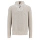 блуза,мъжки,пуловери,fynch,hatton,fisherman,half,zip,sweater,grey,(new,offwhite)
