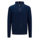 блуза,мъжки,пуловери,fynch,hatton,fisherman,half,zip,sweater,blue,(navy)