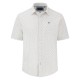 риза,с,къс,ръкав,мъжки,ризи,fynch,hatton,prints,on,structure,short,sleeve,shirt,vivid,yellow,(yellow)