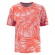 тениска,дамски,тениски,fynch,hatton,slub,aop,shell,short,sleeve,t,shirt,summer,red,(orange)