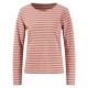 блуза,дамски,пуловери,дамски,плетени,дрехи,fynch,hatton,stripe,slub,structue,sweater,neon,papaya,(orange)