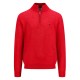 блуза,мъжки,пуловери,fynch,hatton,structure,half,zip,sweater,poppy,red,(red)