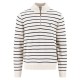 блуза,мъжки,пуловери,fynch,hatton,striped,half,zip,sweater,white,(new,offwhite)