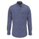 риза,с,дълъг,ръкав,мъжки,ризи,fynch,hatton,summer,flower,print,long,sleeve,shirt,navy,(blue)