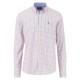 карирана,риза,мъжки,ризи,fynch,hatton,summer,oxford,check,long,sleeve,shirt,orange