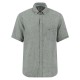 риза,с,къс,ръкав,мъжки,ризи,fynch,hatton,summer,linen,short,sleeve,shirt,green,grey,(olive)