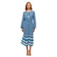 рокля,дамски,поли,и,рокли,superdry,printed,long,sleeve,short,dress,blue