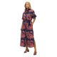 рокля,дамски,поли,и,рокли,superdry,printed,long,dress,presley,paisley,multi,(blue)