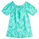 рокля,детски,поли,и,рокли,sundek,abito,rolling,flower,short,sleeve,short,dress,green