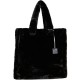 пазарска,чанта,всички,чанти,sundek,eco,fur,shopper,bag,black
