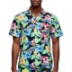риза,с,къс,ръкав,мъжки,ризи,sundek,floreale,all,over,short,sleeve,shirt,black
