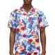 риза,с,къс,ръкав,мъжки,ризи,sundek,floreale,all,over,short,sleeve,shirt,white