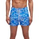 бански,гащета,мъжки,бански,костюми,sundek,hibiscus,swimming,shorts,vintage,sapphire,(blue)