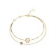 бижутерия,guess,4g,crush,bracelet,golden