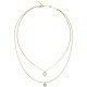 бижутерия,guess,4g,crush,necklace,golden