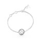 бижутерия,guess,4g,rising,bracelet,silver