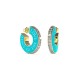 бижутерия,guess,jube04083,love,earrings,golden,(golden,turquoise)