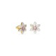 бижутерия,guess,jube04135,white,lotus,earrings,golden,(golden)