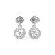 бижутерия,guess,jube04154,4g,crush,earrings,silver,(silver)