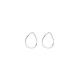 бижутерия,guess,jube04197,hoops,i,did,it,again,earrings,silver,(clear)