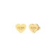 бижутерия,guess,studs,party,earrings,golden,(golden)