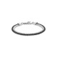 бижутерия,police,sequence,bracelet,silver,(black)