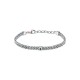 бижутерия,sector,basic,shiny,chain,19+3,cm,bracelet,silver,(silver,maarine)