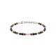 бижутерия,sector,basic,szs108,bracelet,silver,(brown)