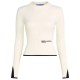 блуза,дамски,пуловери,дамски,плетени,дрехи,karl,lagerfeld,mock,high,neck,sweater,pristine,(beige)
