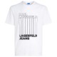 тениска,мъжки,тениски,karl,lagerfeld,reg,barcode,short,sleeve,t,shirt,white