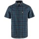 риза,с,къс,ръкав,мъжки,ризи,fjällräven,Övik,travel,short,sleeve,shirt,indigo,blue,dark,navy,(blue)