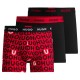 боксерки,мъжко,бельо,hugo,design,boxers,3,units,red,black,(open,miscellaneous)