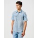 риза,с,къс,ръкав,мъжки,ризи,wrangler,western,short,sleeve,shirt,authentic,tint,(blue)