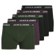 боксерки,мъжко,бельо,jack,&,jones,solid,boxers,5,units,plum,perfect,black,(multicolor)