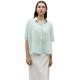 риза,с,къс,ръкав,дамски,блузи,дамски,ризи,ecoalf,melania,short,sleeve,shirt,mint,(green)