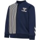 блуза,детски,блузи,hummel,stripy,full,zip,sweatshirt,blue