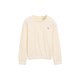 блуза,детски,блузи,tom,tailor,embroidered,cropped,sweatshirt,dove,white