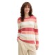 блуза,дамски,пуловери,дамски,плетени,дрехи,tom,tailor,knit,structured,striped,sweater,multicolor