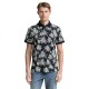 блуза,с,яка,мъжки,блузи,с,яка,tom,tailor,allover,printed,short,sleeve,polo,blue,(navy,blue,stripe,palm,design)