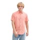 риза,с,къс,ръкав,мъжки,ризи,tom,tailor,cotton,linen,short,sleeve,shirt,orange