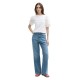тениска,дамски,тениски,tom,tailor,puff,sleeve,short,sleeve,t,shirt,white