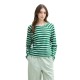 тениска,дамски,тениски,tom,tailor,structure,buttons,long,sleeve,t,shirt,green,(green,white,stripe)