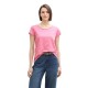 тениска,дамски,тениски,tom,tailor,slub,crew,neck,short,sleeve,t,shirt,bright,rose,(pink)