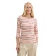 тениска,дамски,тениски,tom,tailor,striped,3,4,sleeve,t,shirt,multicolor,(multicolor,regular,stripe)