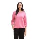 тениска,дамски,тениски,tom,tailor,structured,3,4,sleeve,t,shirt,bright,rose,(pink)