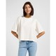 тениска,дамски,тениски,lee,boxy,cropped,short,sleeve,t,shirt,beige,(ecru)