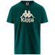 тениска,мъжки,тениски,kappa,authentic,estessi,3,short,sleeve,t,shirt,green,dk,white,milk