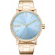 часовник,часовници,dkny,soho,maxi,40,mm,watch,yellow,gold,light,blue,mineral,(golden)
