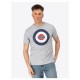 тениска,мъжки,тениски,lonsdale,trevose,short,sleeve,t,shirt,marl,grey,navy,white,(grey)